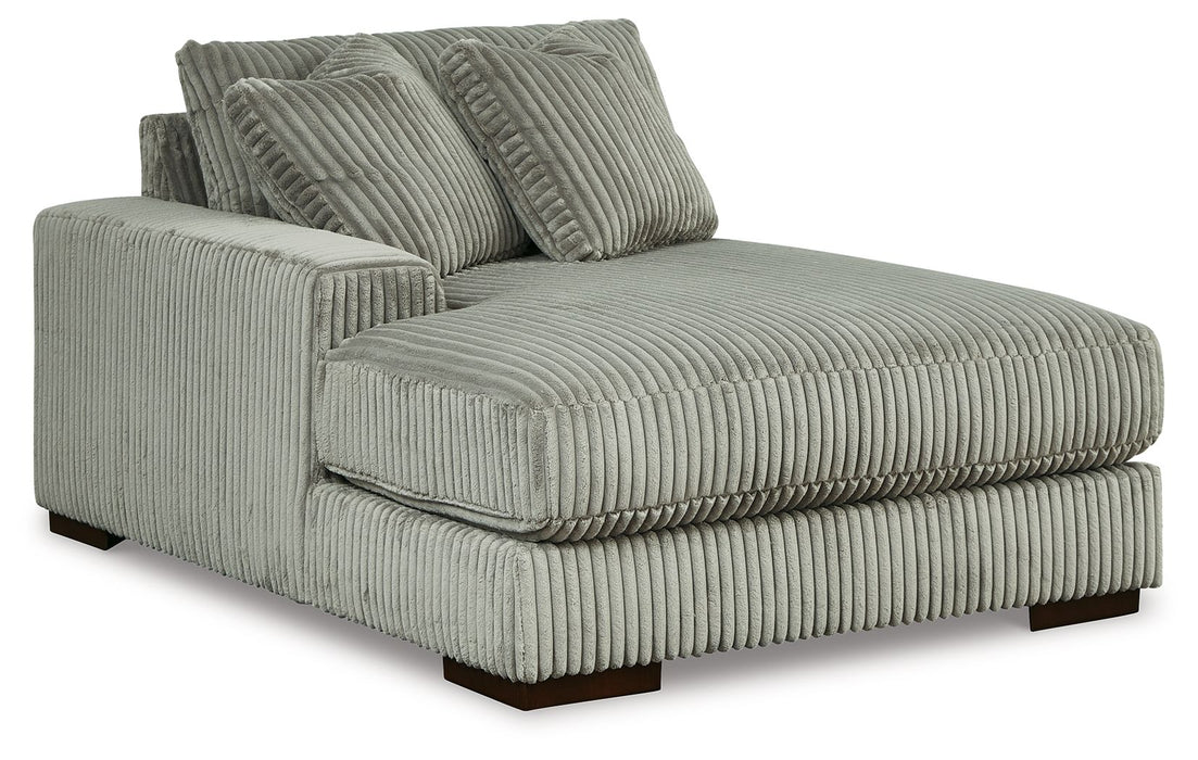 Lindyn - LAF Corner Chaise - Fog - Simple Home Plus