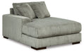 Lindyn - LAF Corner Chaise - Fog - Simple Home Plus