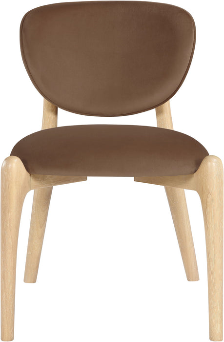 Velora - Upholstered Dining Chair (Set of 2) - Natural Base - Simple Home Plus