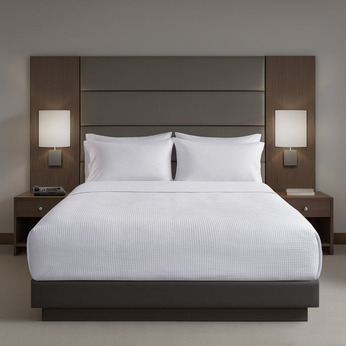 Matelasse - King Luxury Coverlet - White - Simple Home Plus