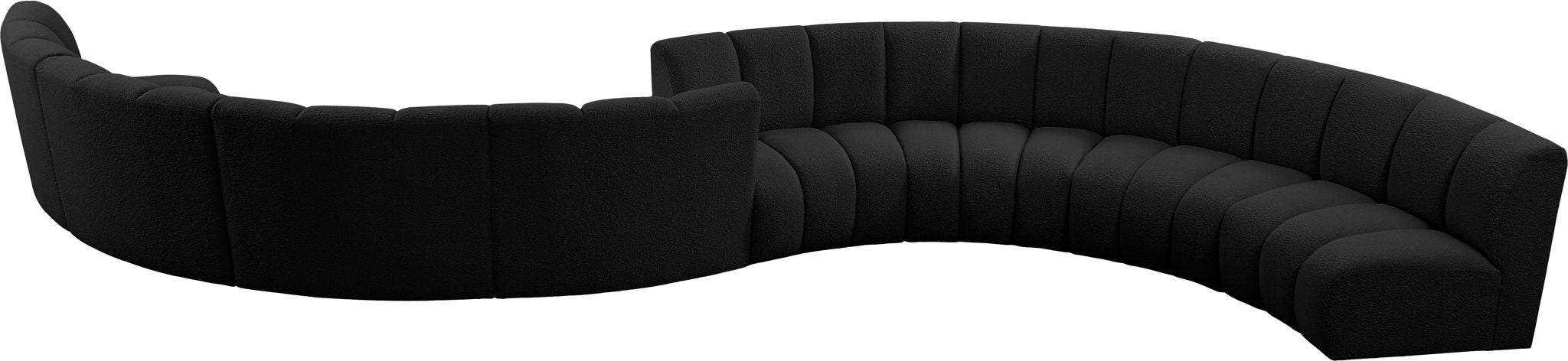 Infinity - 8 Piece Boucle Modular Sectional - Simple Home Plus