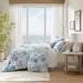 Fashion - King 100% Sateen Duvet Cover Set - Navy / Blue - Simple Home Plus