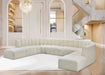 Arc - Faux Leather Modular Sectional - Simple Home Plus