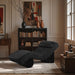 Marcella - Chaise Lounge - Black Base - Simple Home Plus