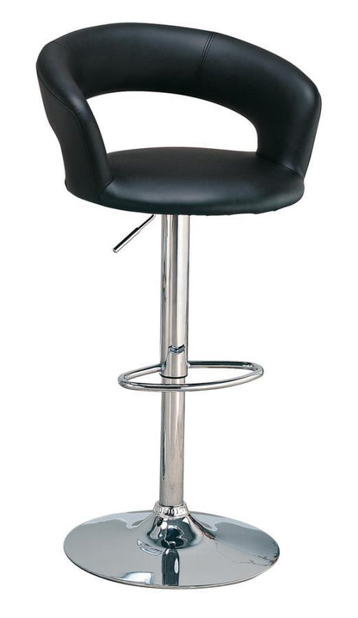 Barraza - Round Back 29″ Adjustable Height Bar Stool - Simple Home Plus