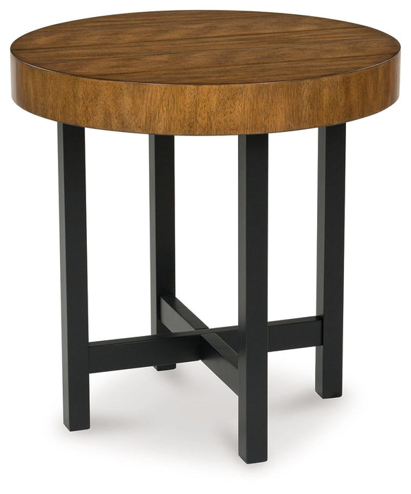 Steenlage - Brown / Black - Occasional Table Set (Set of 2) - Simple Home Plus