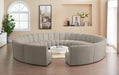 Infinity - 12 Piece Boucle Modular Sectional - Simple Home Plus