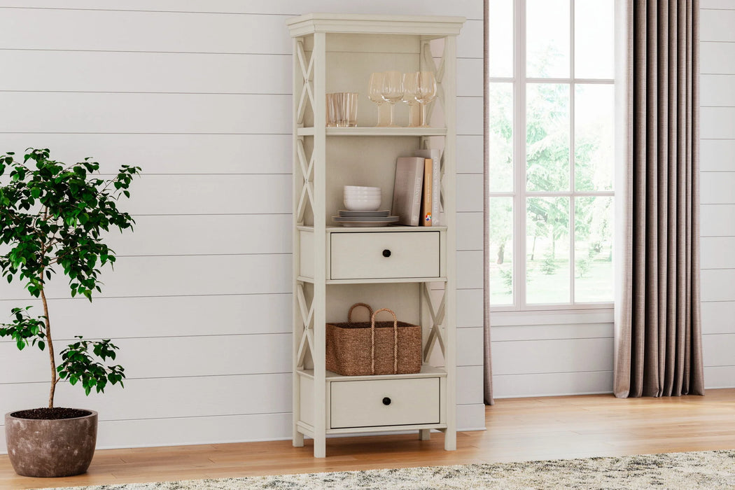 Bolanburg - Display Cabinet - Antique White AS-IS