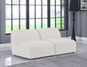 Miramar - 2 Seat Armless Modular Sofa - Simple Home Plus