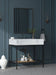 Marmo - Engineered Marble Bathroom Vanity With Black Base - Simple Home Plus