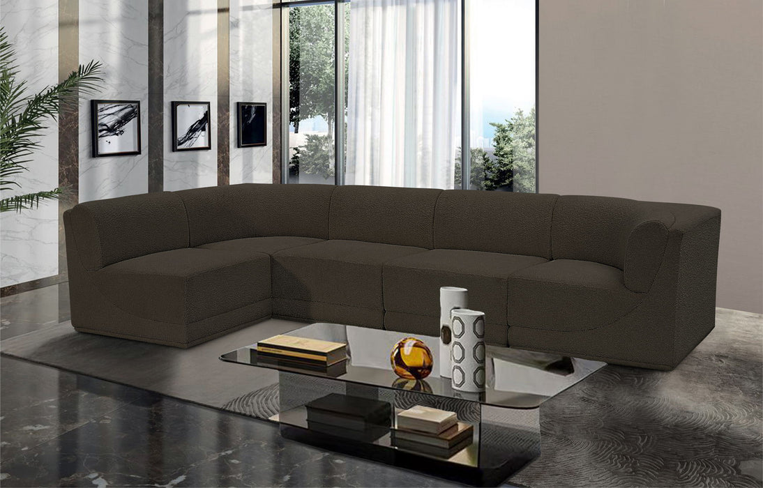 Ollie - 5 Piece Modular Sectional - Simple Home Plus