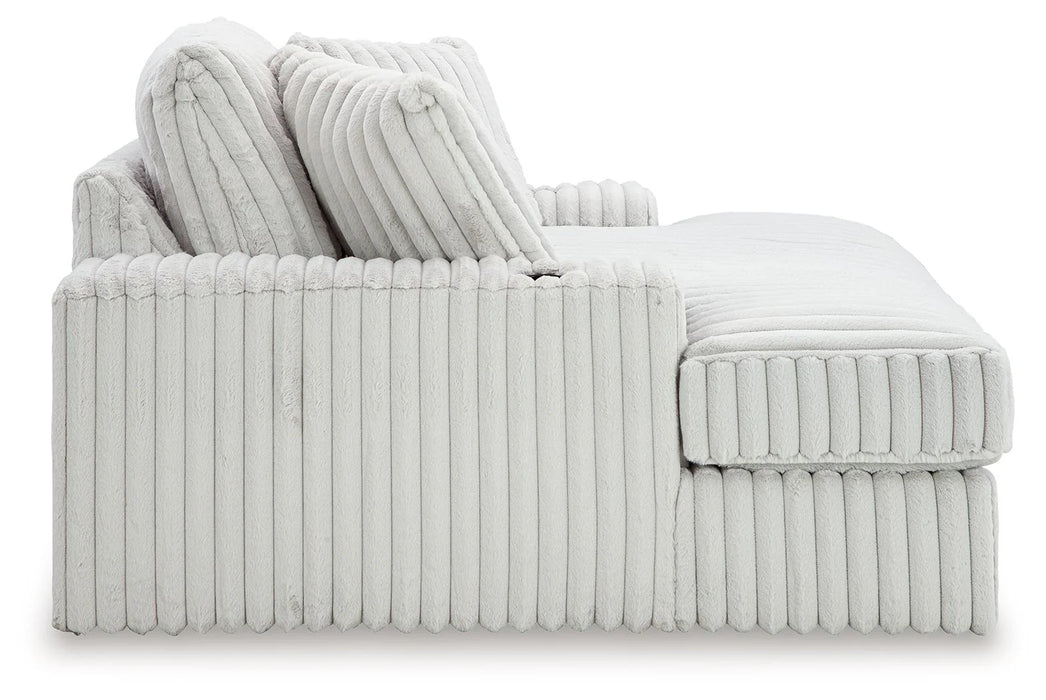 Stupendous - Oversized Chaise - Alloy AS-IS