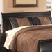 Huey Vineyard - Queen Sleigh Headboard - Black - Simple Home Plus
