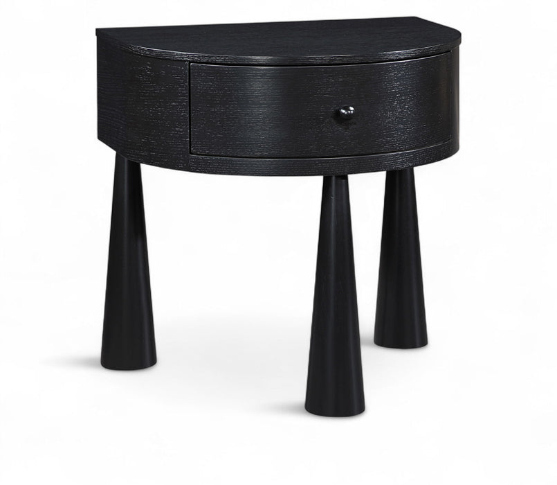 Oasis - Acacia Veneer And Solid Wood Night Stand - Simple Home Plus