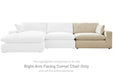 Elyza - RAF Corner Chair - Linen - Simple Home Plus