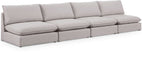 Mackenzie - Modular Sofa Armless - 4 Seats - Simple Home Plus