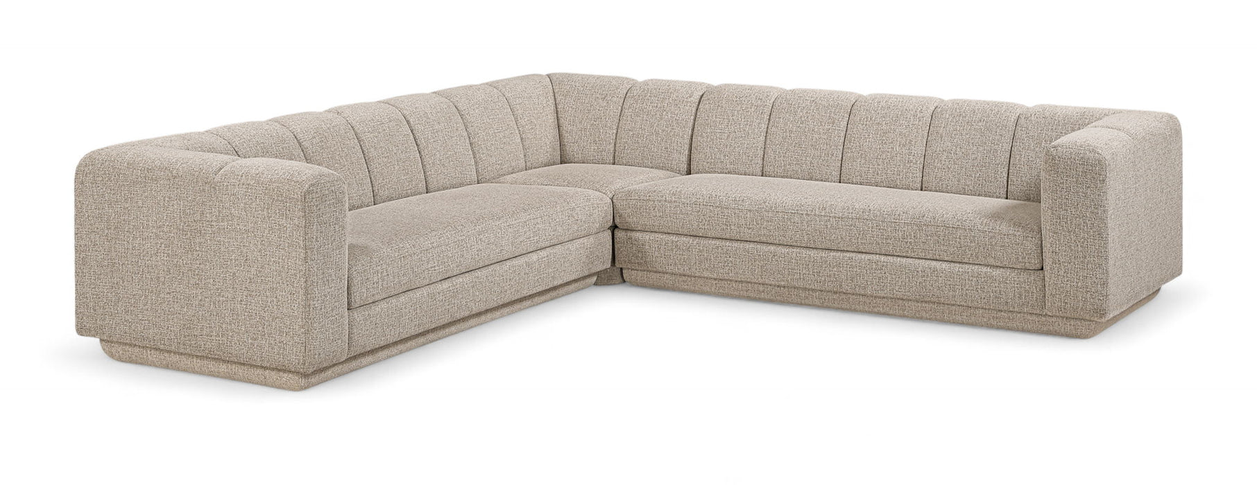 Modari - Sectional - Beige - Simple Home Plus