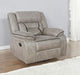 Greer - Upholstered Swivel Glider Recliner Chair - Simple Home Plus