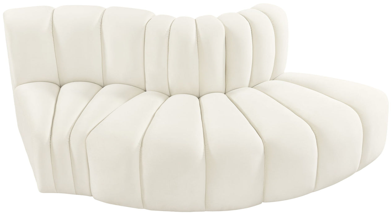 Arc - Velvet 3 Piece Modular Sofa - Simple Home Plus