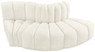 Arc - Velvet 3 Piece Modular Sofa - Simple Home Plus