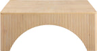 Eloise - Oak Veneer Coffee Table - Simple Home Plus