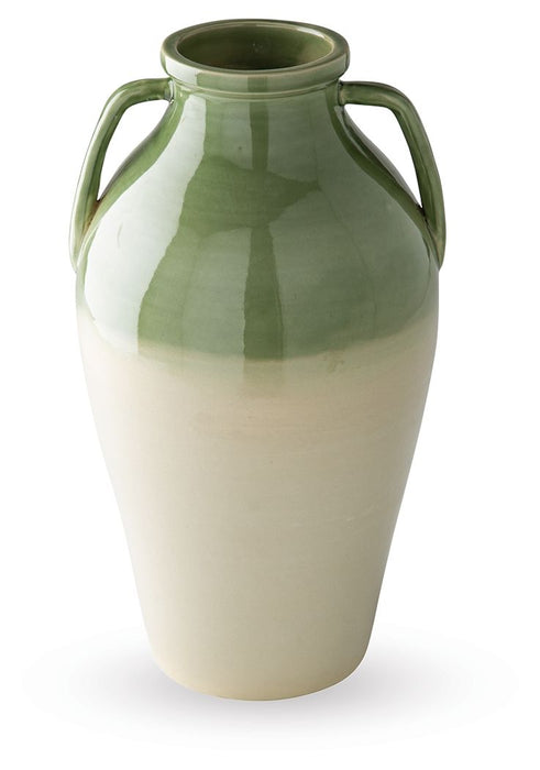 Andorbury - Vase - Green / Beige - Simple Home Plus