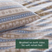 Flannel - Queen Sheet Set Cotton - Blue Snowflake - Simple Home Plus