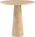 Fontelina - 30" Genuine Bistro Dining Table - Travertine - Simple Home Plus