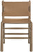Santos - Vegan Leather Upholstered Dining Chair With Stained Brown Base (Set of 2) - Simple Home Plus