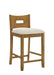 Ren - 26" Counter Height Rubberwood Barstool - Simple Home Plus