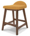 Lyncott - Upholstered Barstool (Set of 2) - Simple Home Plus