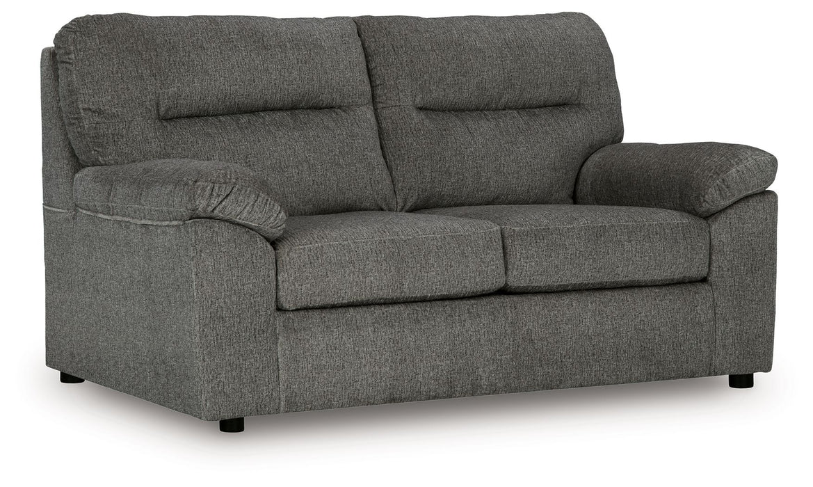 Bindura - Loveseat - Mineral - Simple Home Plus