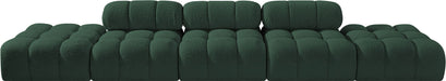 Ames - 5 Piece Boucle Upholstered Modular Sofa With 2 Armless Seats - Simple Home Plus
