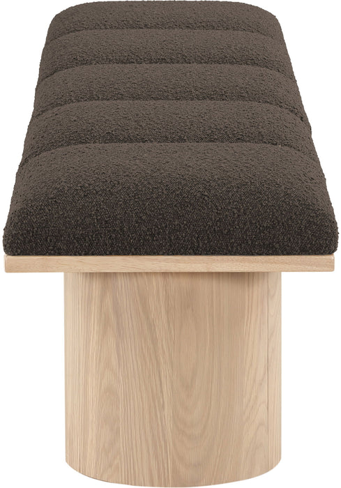 Pavilion - 5 Piece Modular Bench With Natural Base - Simple Home Plus