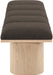 Pavilion - 5 Piece Modular Bench With Natural Base - Simple Home Plus