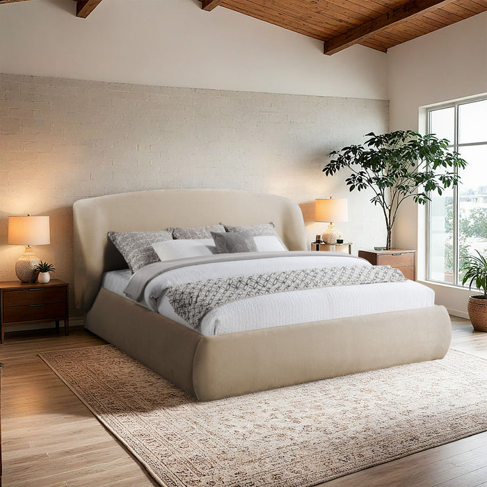 Sandro - Upholstered Bed - Simple Home Plus