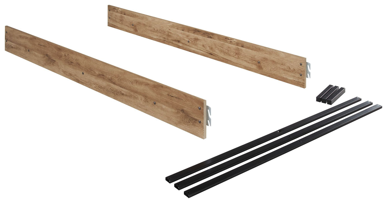 Hyanna - Twin Panel Rails - Tan - Simple Home Plus