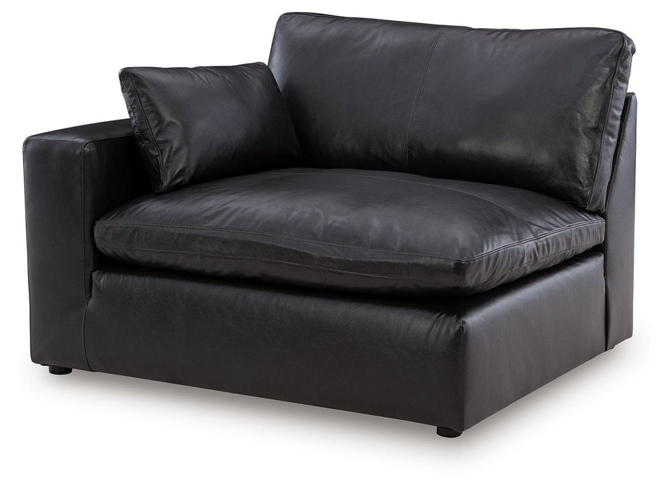 Emilia - LAF Corner Chair - Black - Simple Home Plus