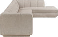 Modari - Sectional - Beige - Simple Home Plus