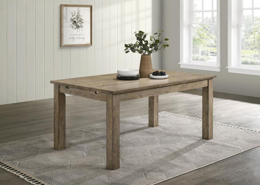 Cardova - 87" Solid Wood Extension Dining Table - Vineyard Oak - Simple Home Plus