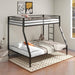Alevera - Metal Bunk Bed With Ladder - Simple Home Plus