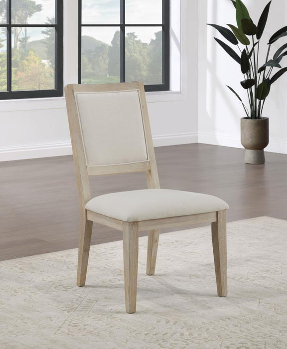 Trofello - Cushioned Dining Side Chair (Set of 2) - White Washed - Simple Home Plus