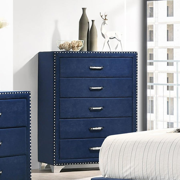 Melody - 5-Drawer Bedroom Chest - Simple Home Plus