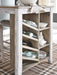 Skempton - Rectangular Counter Table With Storage Set - Simple Home Plus