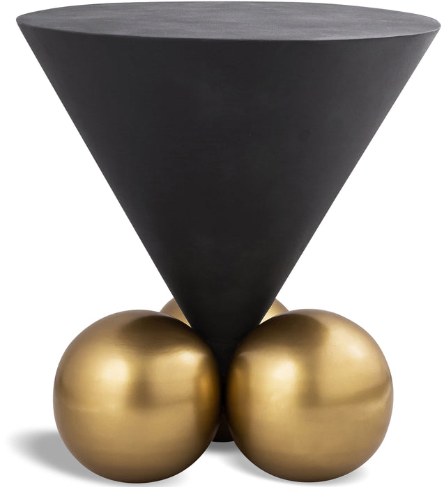 Naples - End Table - Gray Cement - Simple Home Plus