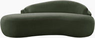 Caspian - Chenille Fabric Upholstered Loveseat - Simple Home Plus