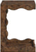 Vassa - Burl Veneer End Table - Simple Home Plus