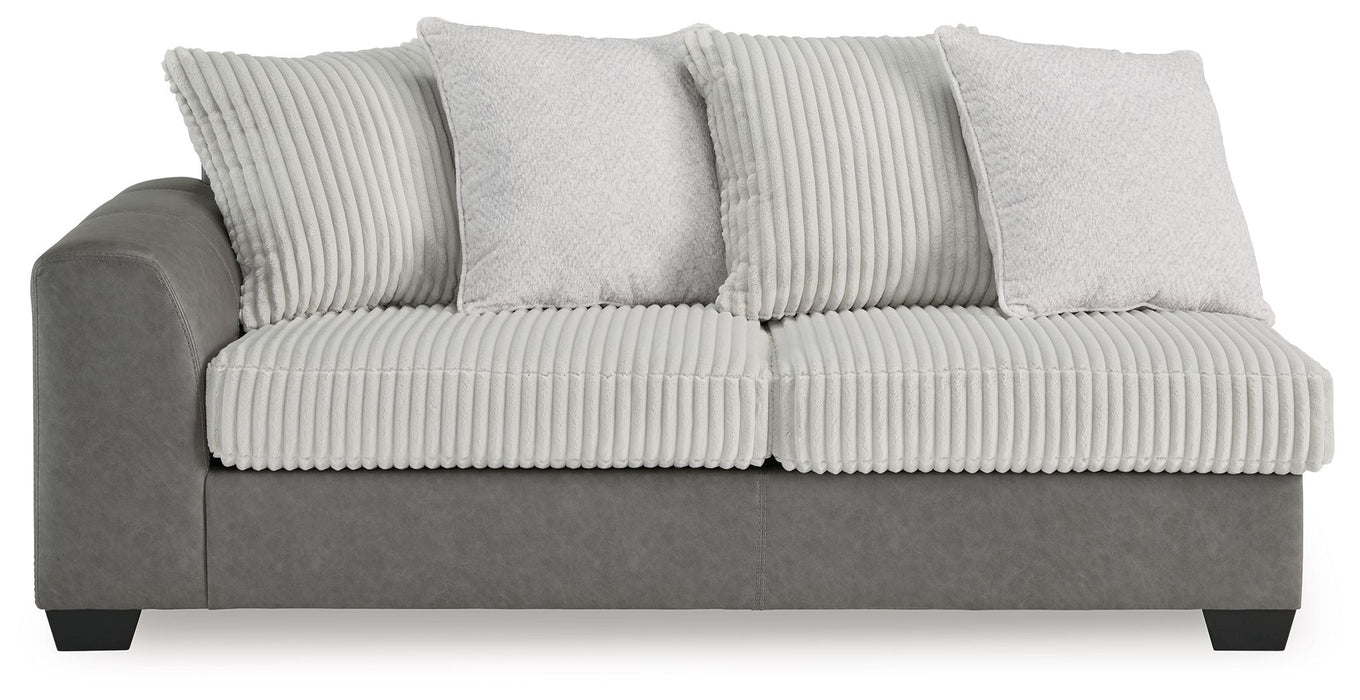 Clairette Court - Laf Sofa - Alloy - Simple Home Plus