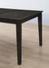 Louise - Rectangular Extension Leaf Dining Table - Black - Simple Home Plus