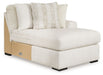Chessington - Raf Corner Chaise - Ivory - Simple Home Plus